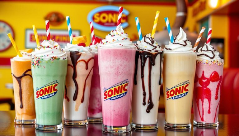 sonic shake menu