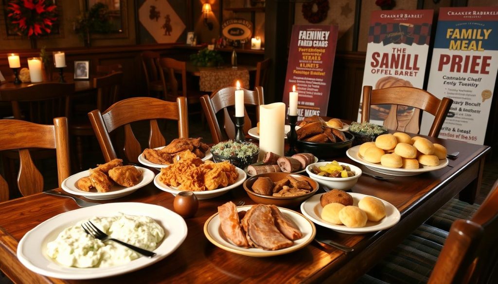 specials and promotions on cracker barrel family meals