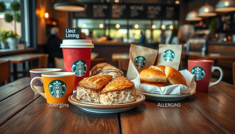 starbucks allergen menu