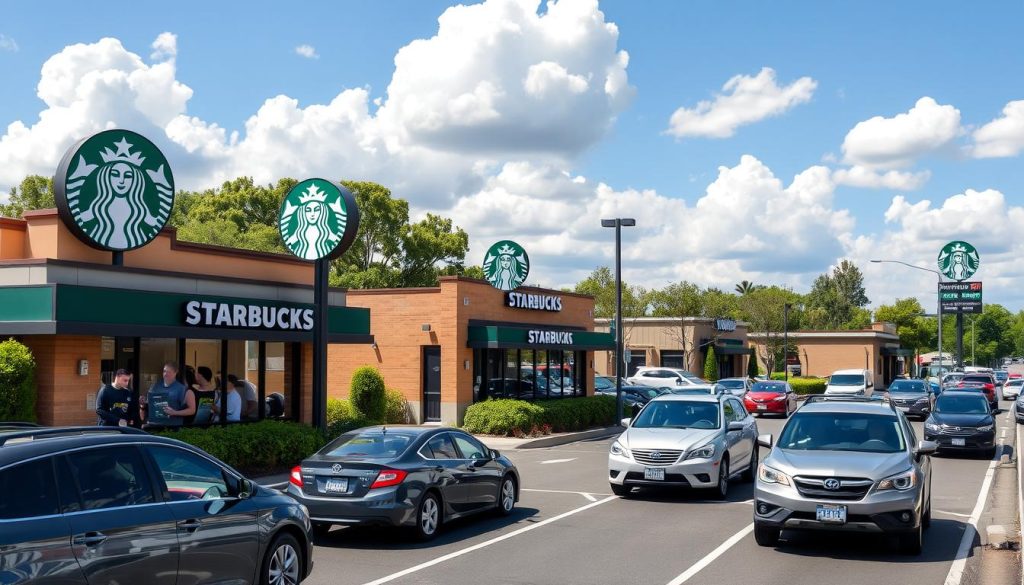 starbucks drive thru locations