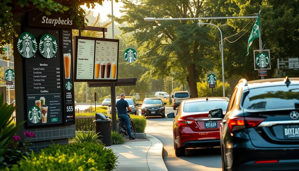 starbucks drive thru prices