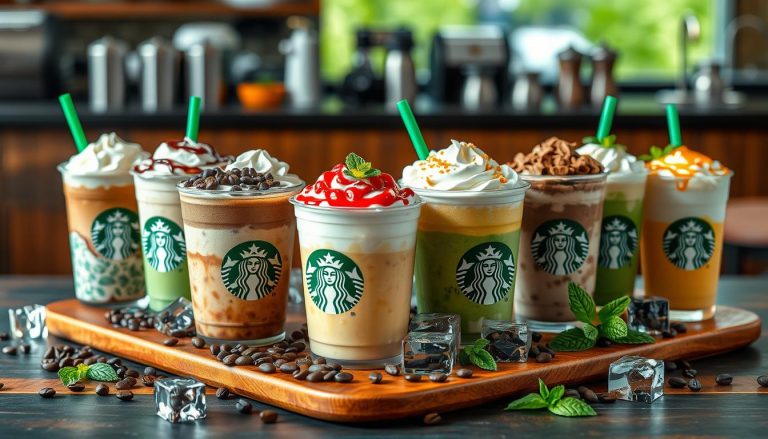 starbucks frappuccino menu