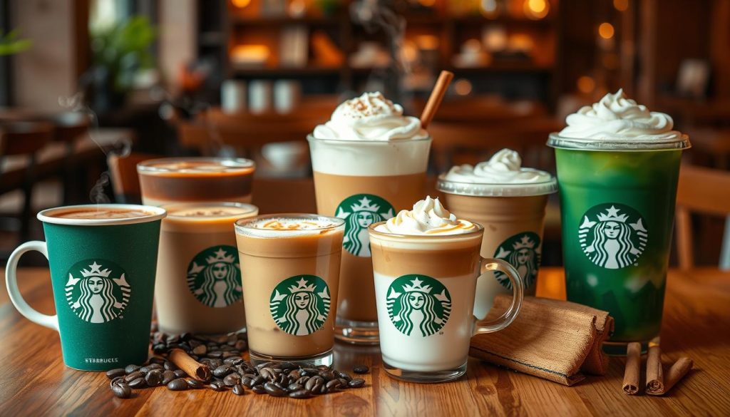 starbucks hot drinks menu