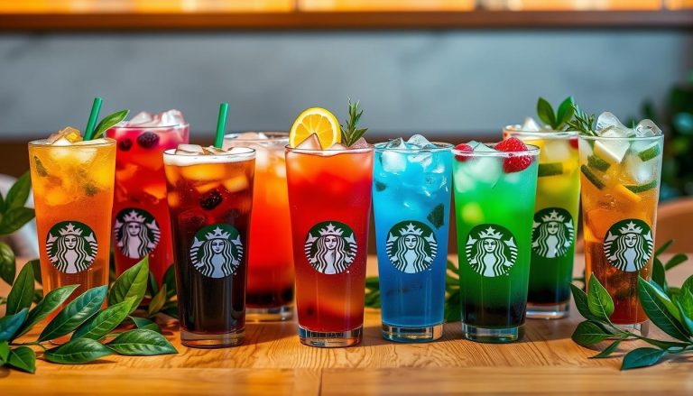 starbucks iced tea menu