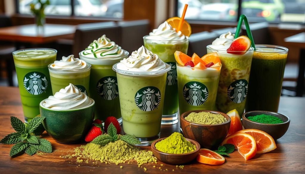 starbucks matcha flavors