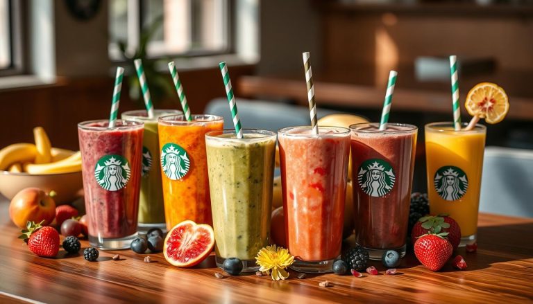 starbucks smoothies menu