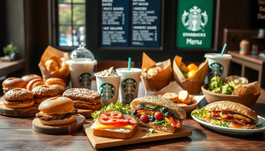 starbucks uk menu food