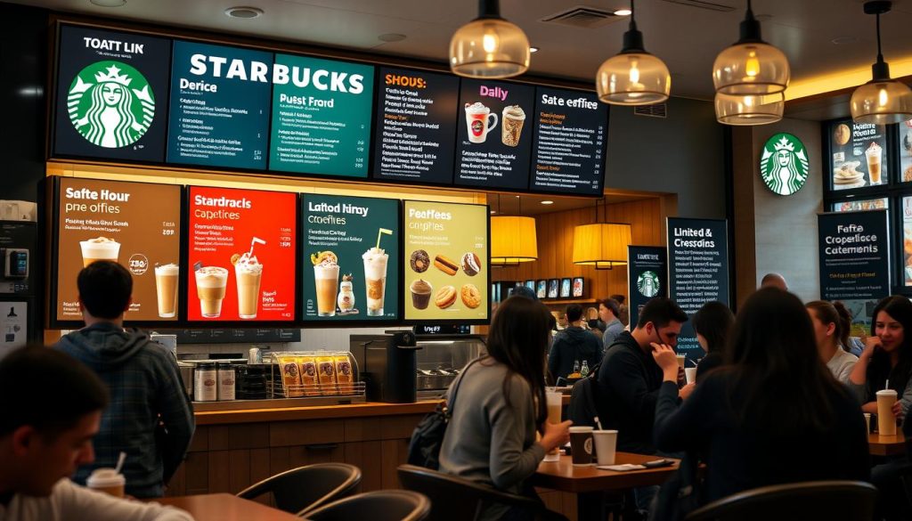 starbucks uk menu promotions