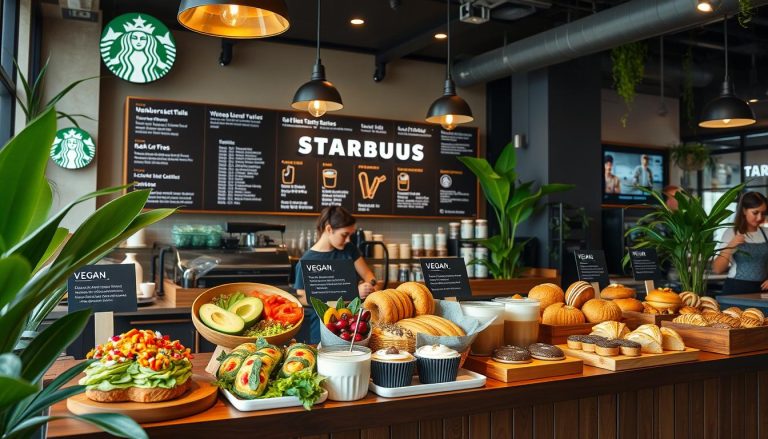 starbucks vegan menu