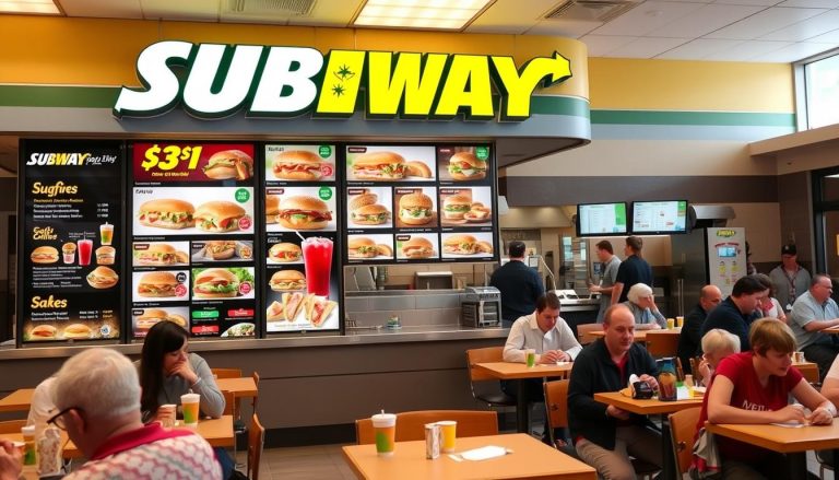 subway $3 menu