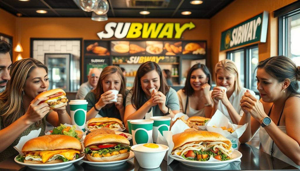 subway breakfast customer reviews