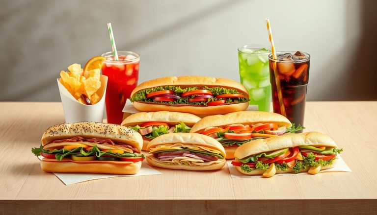 subway combo menu