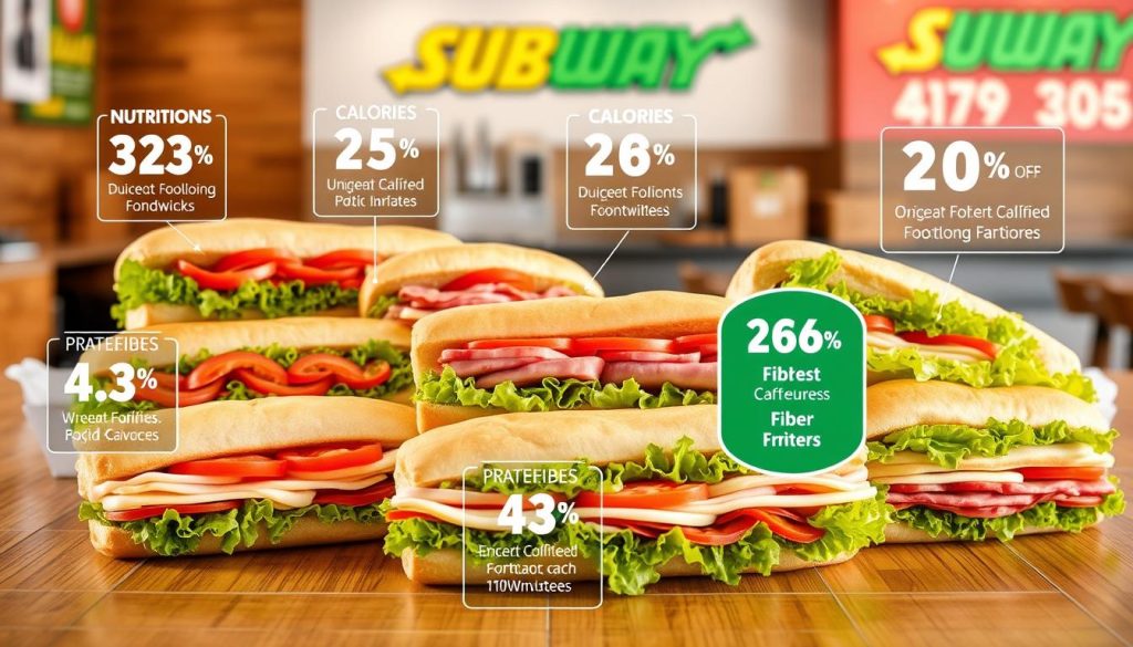 subway footlongs nutrition