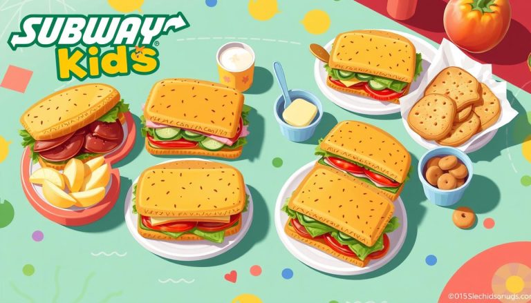 subway kids menu