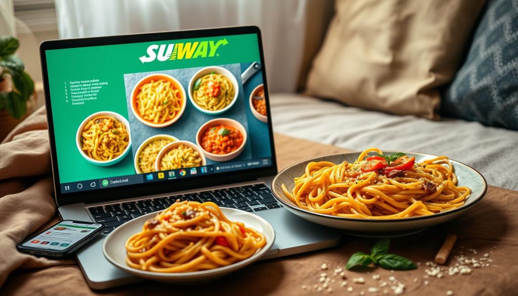 subway pasta order online