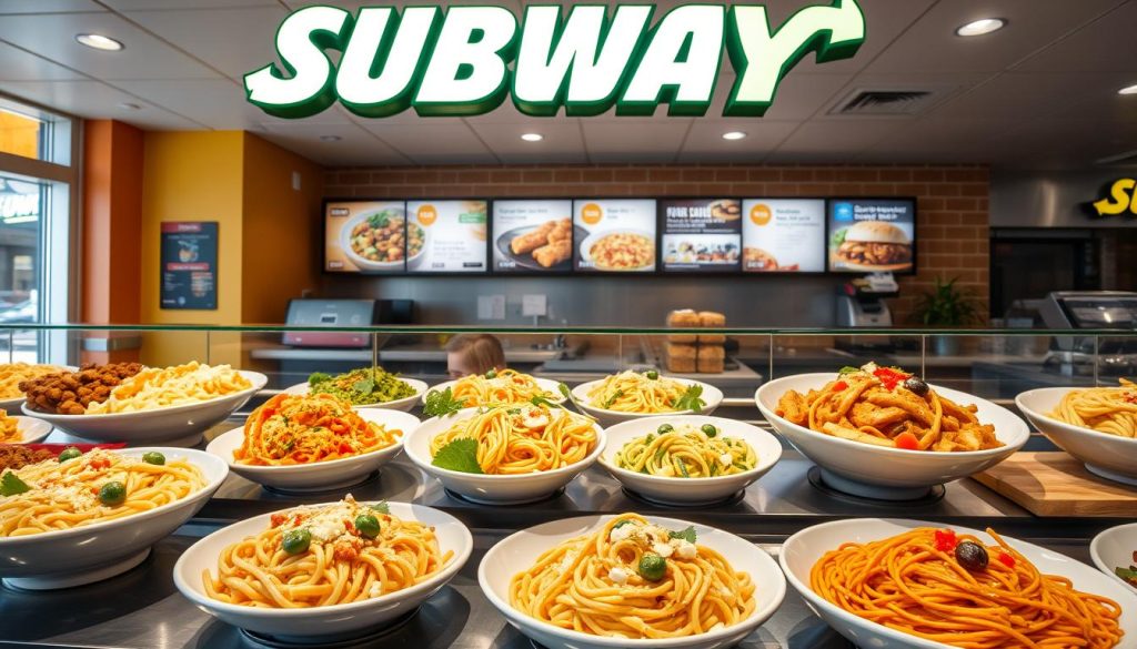 subway pasta prices