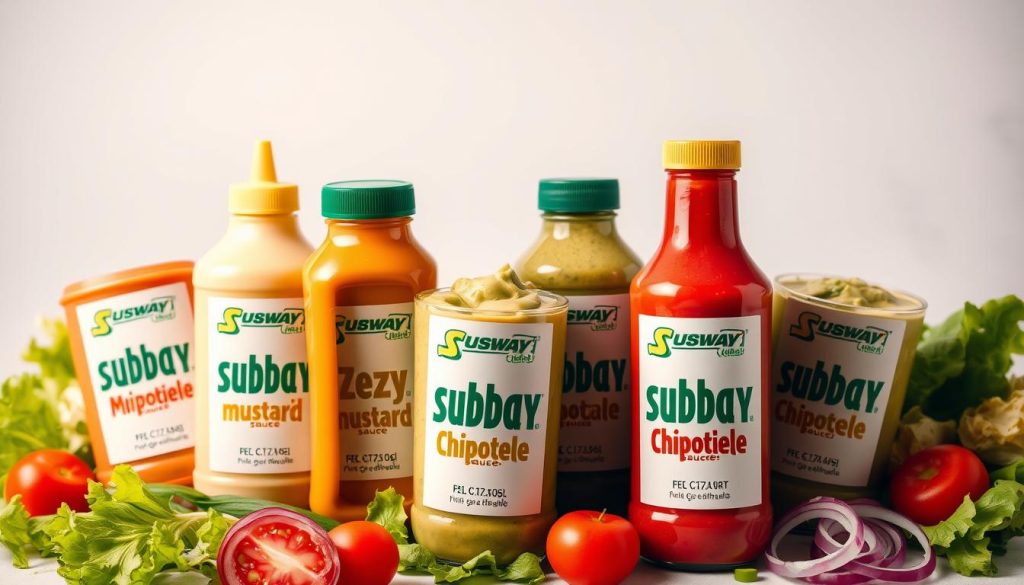 subway sauce options