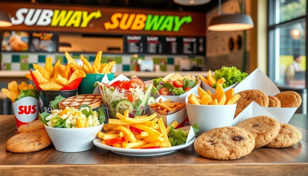 subway sides menu