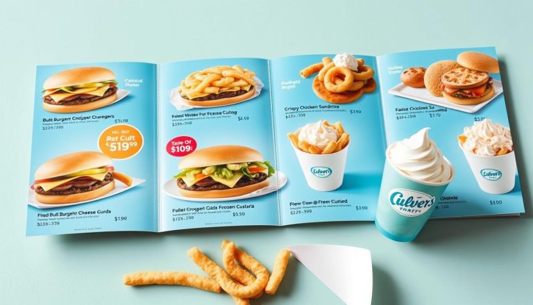 takeout culver's menu with prices