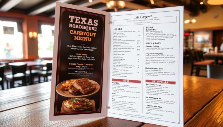 texas roadhouse carryout menu