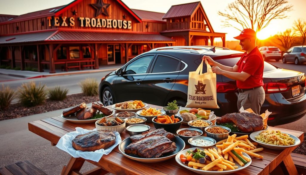 texas roadhouse curbside pickup