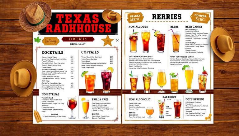 texas roadhouse drink menu with prices