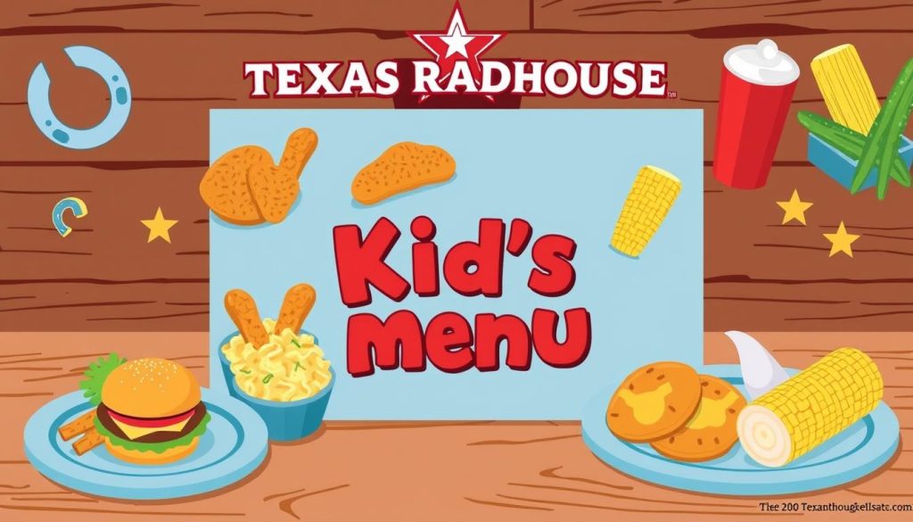 texas roadhouse kid's menu