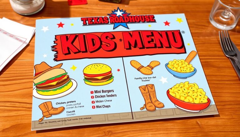 texas roadhouse kids menu