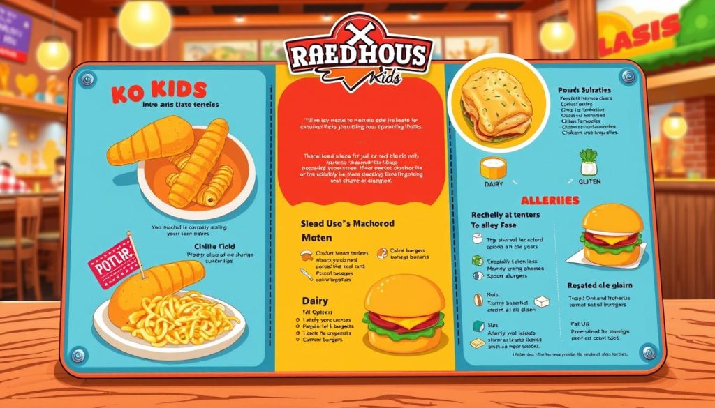 texas roadhouse kids menu allergens