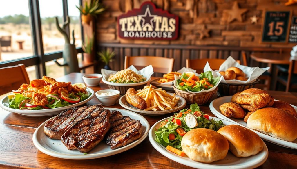 texas roadhouse lunch menu