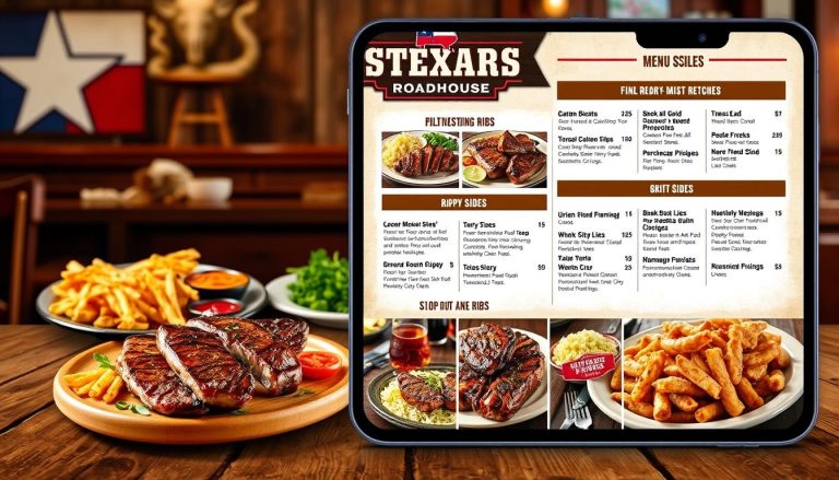 texas roadhouse mobile menu