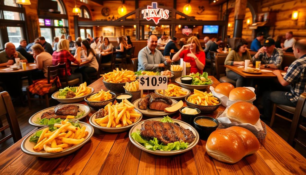 texas roadhouse pricing