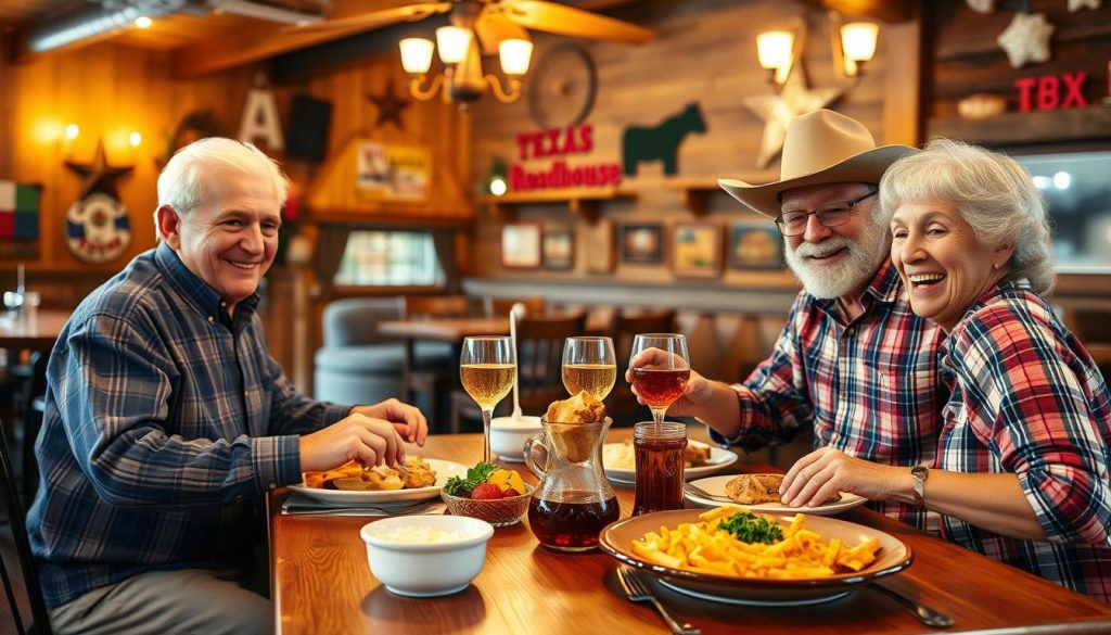 texas roadhouse senior savings