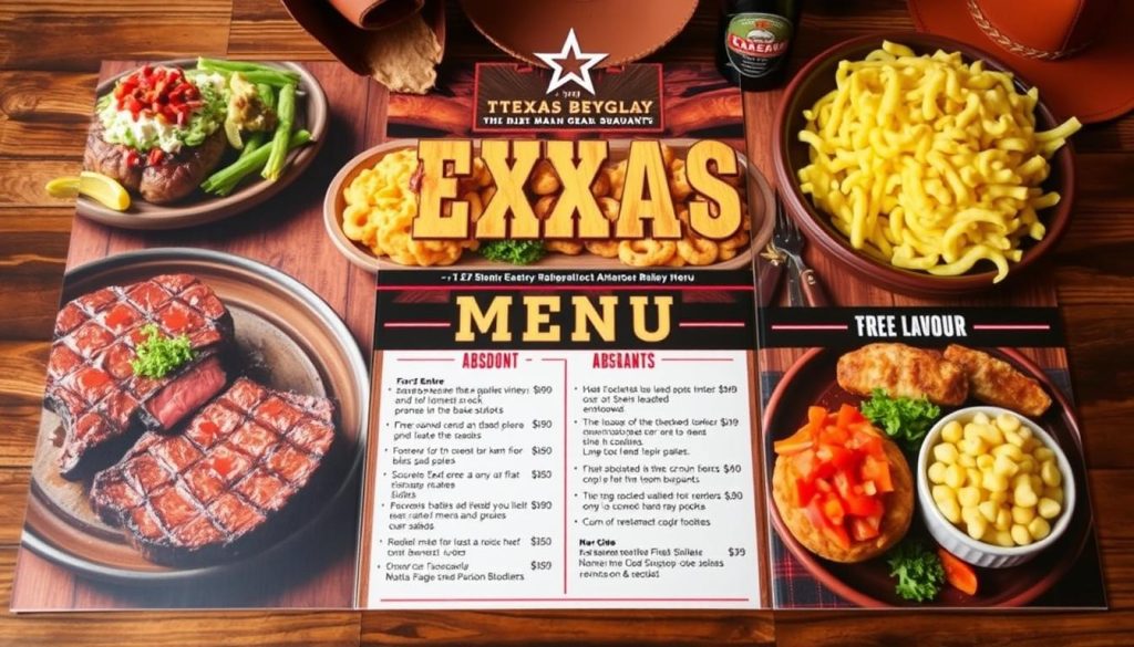 texas roadhouse takeaway menu