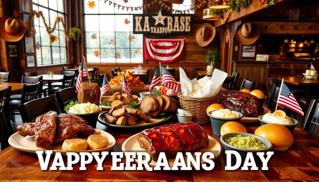 texas roadhouse veterans day menu