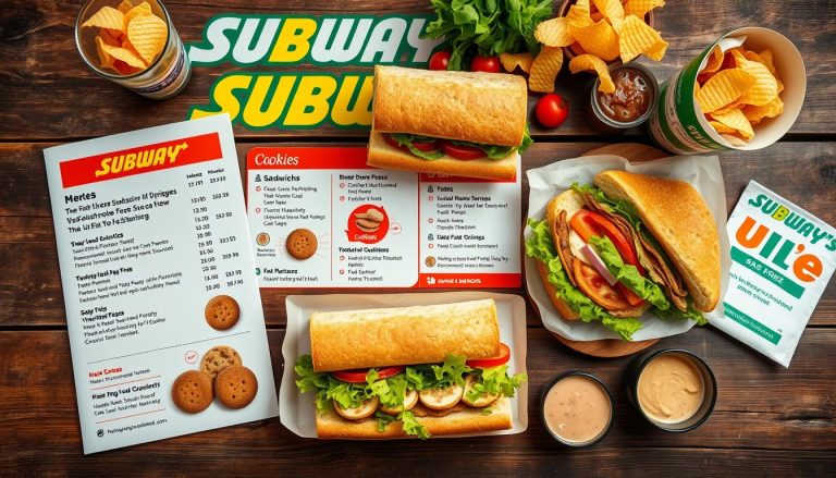 uk subway menu