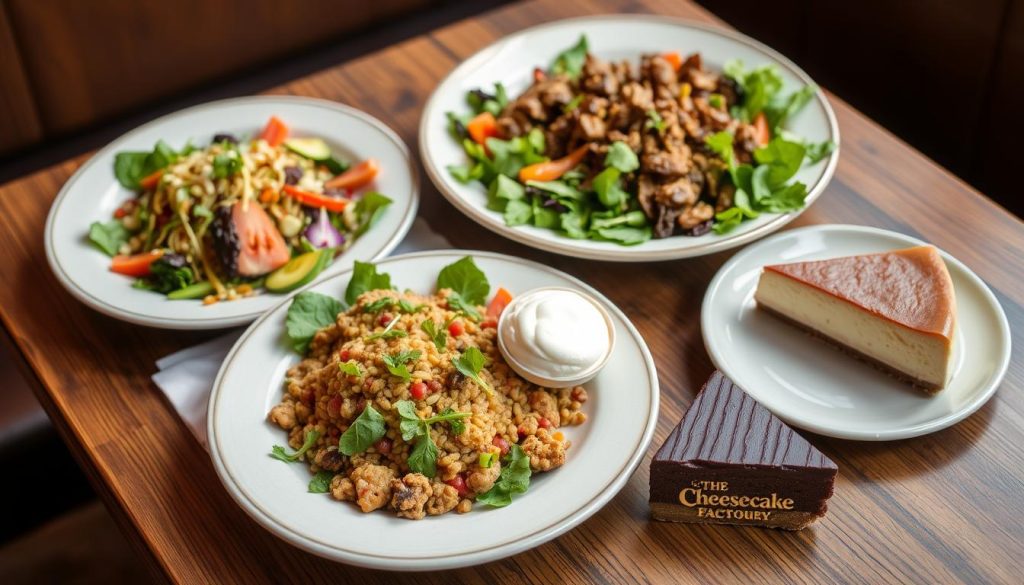 vegan choices at cheesecake factory