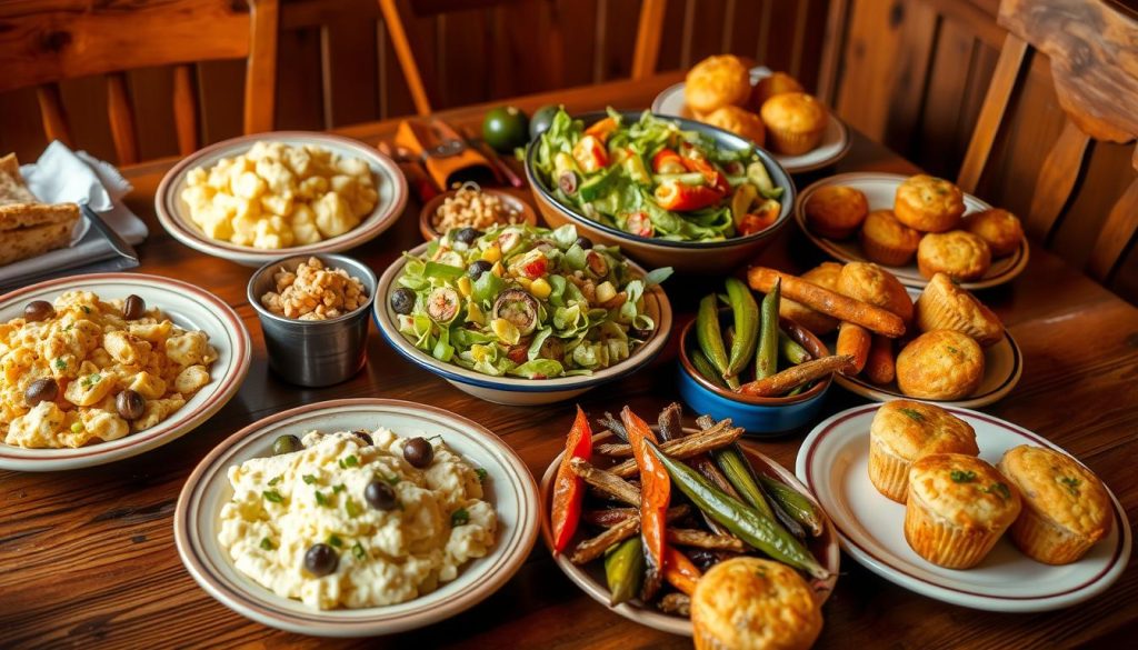 vegetarian-friendly cracker barrel options