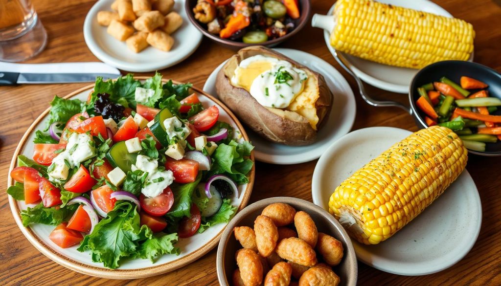 vegetarian options at Texas Roadhouse