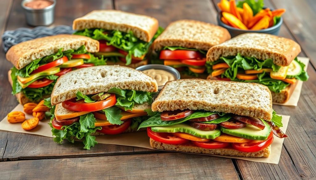 vegetarian sandwich options at Panera